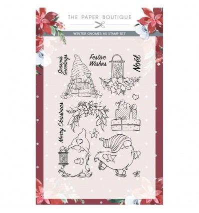 Clear Stamps Winter Gnomes - The Paper Boutique