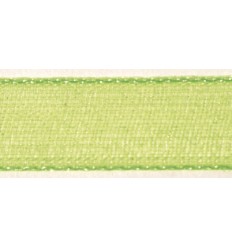 Organzaband grün, 7mm breit - Rayher