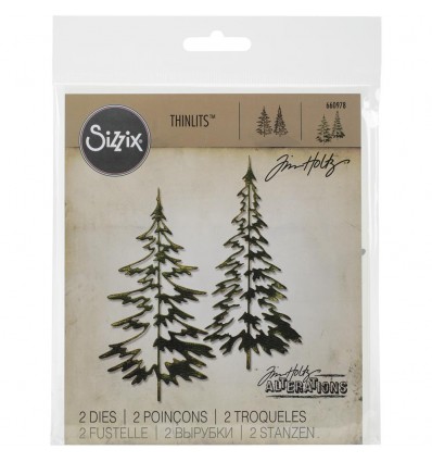 Stanzschablone Woodlands - Tim Holtz