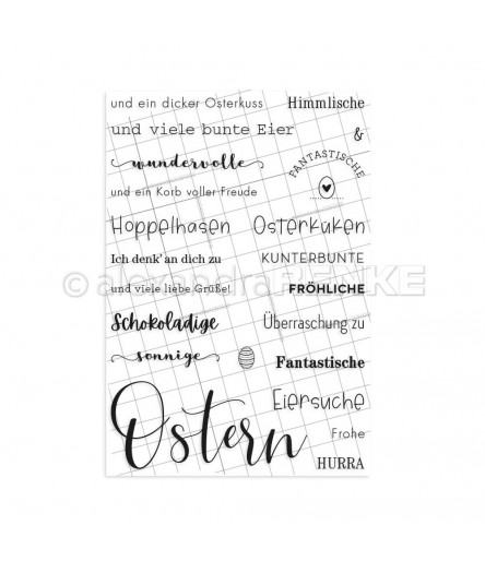 Clear Stamps Viele Ostergrüsse - Alexandra Renke