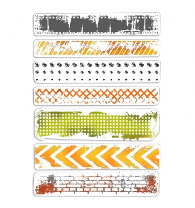Clear Stamps Urban Borders - Ciao Bella