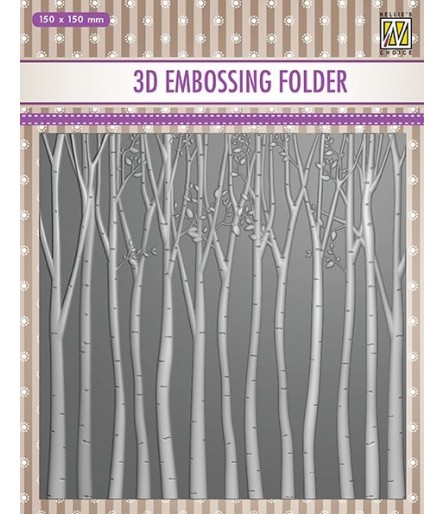 3D Prägeschablone Stripe Pattern 1 - Nellie's Choice