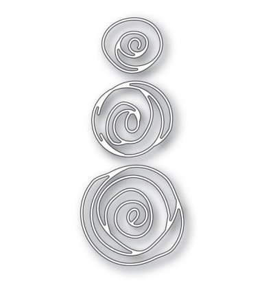 Stanzschablonen Scribble Roses Outline - Memory Box