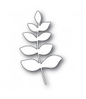 Stanzschablone Scribble Leafy Branch Background - Memory Box
