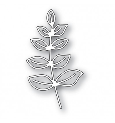 Stanzschablone Scribble Leafy Branch Outline - Memory Box