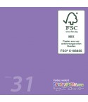 Scrapbooking Papier in violett, 12 Stk. - FK