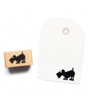 Stempel Hund Karl - cats on appletrees