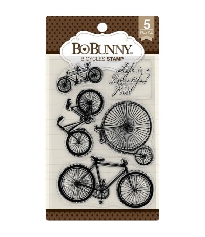 Clear Stamps Bicycles - BoBunny