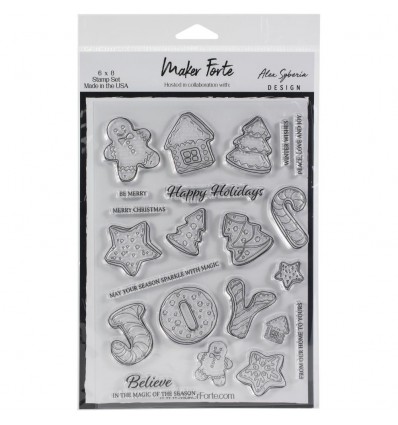 Clear Stamps Christmas Cookie - Marker Forte