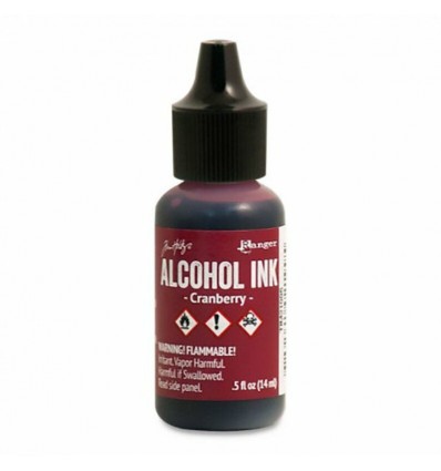 Alcohol Ink Cranberry - Tim Holtz