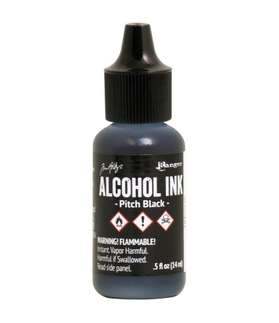 Alcohol Ink Pitch Black - Tim Holtz