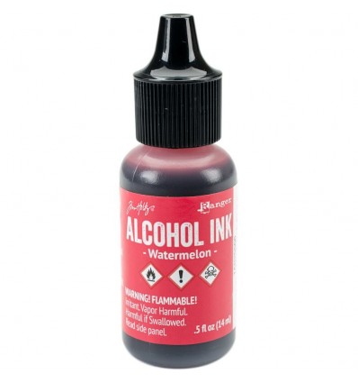 Alcohol Ink Watermelon - Tim Holtz