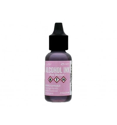 Alcohol Ink Pink Sherbet - Tim Holtz