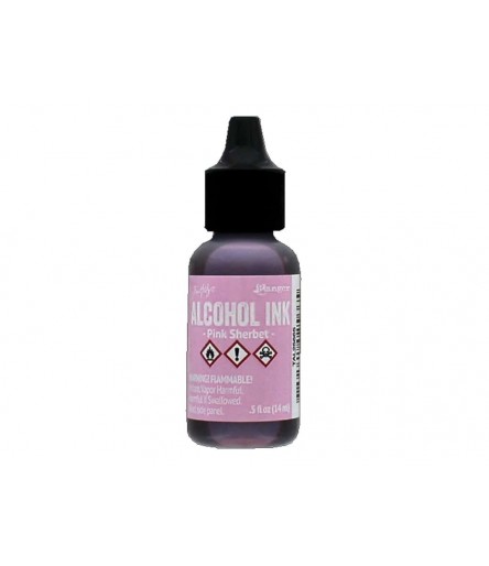 Alcohol Ink Pink Sherbet - Tim Holtz