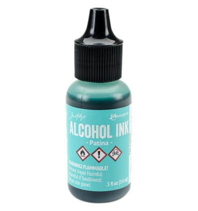 Alcohol Ink Patina  - Tim Holtz