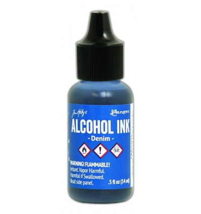 Alcohol Ink Denim - Tim Holtz