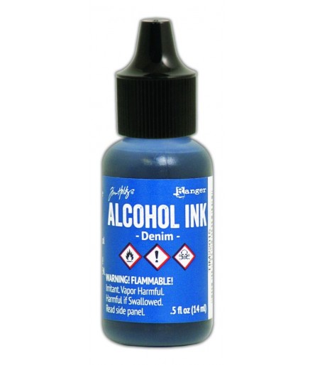 Alcohol Ink Denim - Tim Holtz