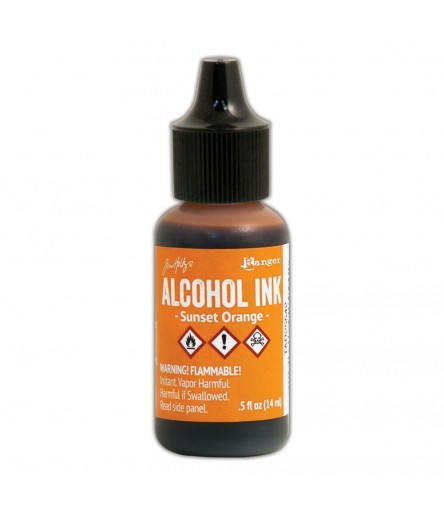 Alcohol Ink Sunset Orange - Tim Holtz