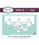 Stanzschablone Bauble Garland Edger - Creative Expressions
