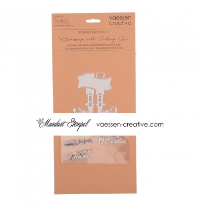 Stanzschablonen und Stempel Set Sterne - MS
