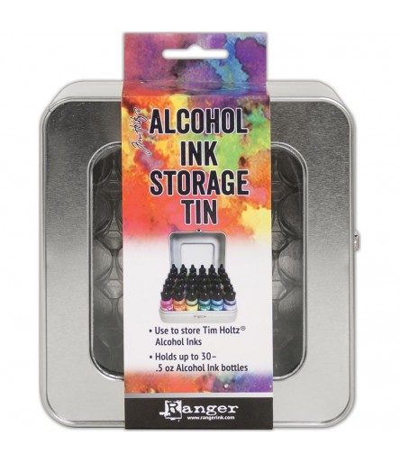Alcohol Ink Storage Tin - Tim Holtz