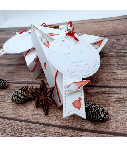 Mini-Prägefolder Nikolaus - Charlie und Paulchen