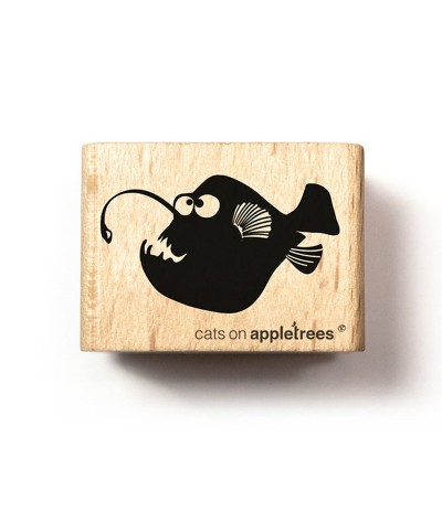Stempel Anglerfisch Axel - cats on appletrees