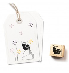 Stempel Schnecke Ermelind - cats on appletrees