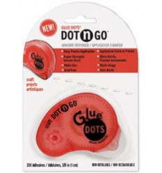 Glue Dots Dot n go Craft Abroller