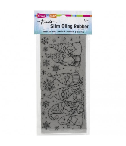 Cling Stempel Silm Winter Gnomes - Stampendous