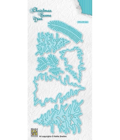Stanzschablonen Pinetree collection - Nellie's Choice