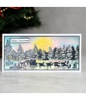 Cling Stempel Santa Claus Village - Creative Expressions