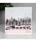 Cling Stempel Santa Claus Village - Creative Expressions