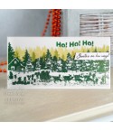Cling Stempel Santa Claus Village - Creative Expressions
