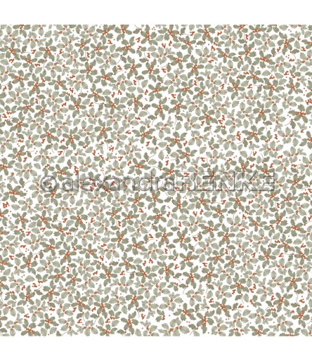 Scrapbooking Papier Ilex Muster Mini - Alexandra Renke