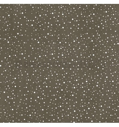 Scrapbooking Papier Schneegestöber Tannengrün - Alexandra Renke