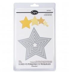 Stanzschablonen Stars - Sizzix