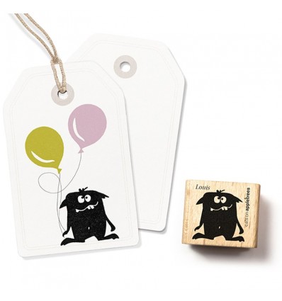 Stempel Monster Louis - cats on appletrees