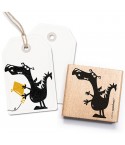Stempel Drache Friedhold - cats on appletrees