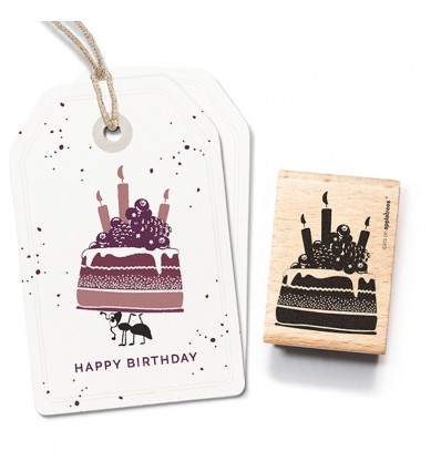 Stempel Torte - cats on appletrees