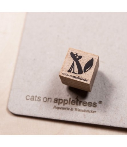 Ministempel Fuchs Ewald - cats on appletrees