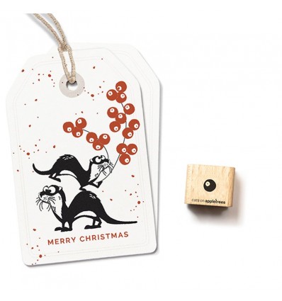 Ministempel Beere - cats on appletrees