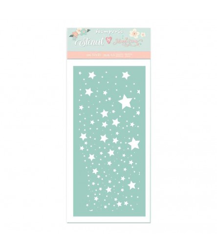 Stencil Schablone Stars - Stamperia