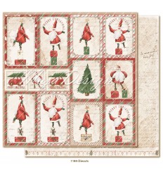 Scrapbooking Papier Happy Christmas, Diecuts - Maja Design