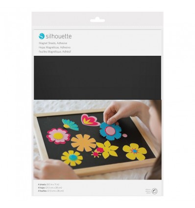 Selbstklebende Magnetfolie A4