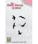 Mini Clear Stamps Birds - Nellie's Choice