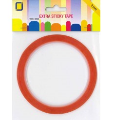 Extra Sticky Tape, 10m x 3mm - FK