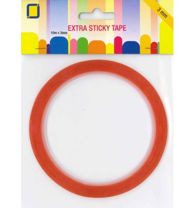 Extra Sticky Tape, 10m x 3mm - FK