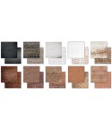 Scrapbooking Papier Brick Textures, 6"x6" - Craft Consortium