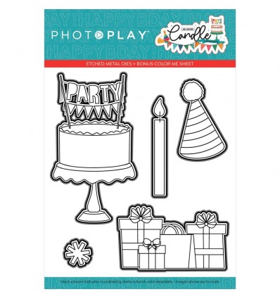 Stanzschablone "Add another candle" - Photo Play